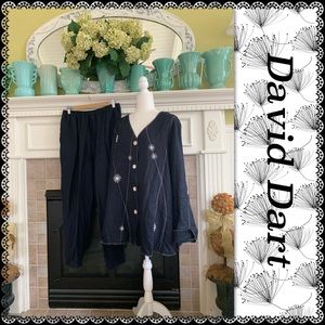 David Dart pant set, size XL